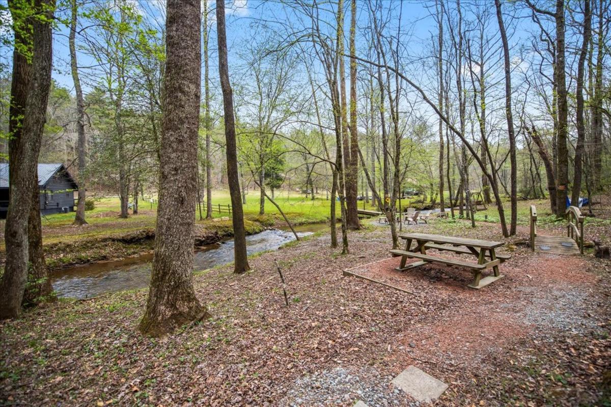 Cozy Cabin Beside Briar Creek, Fire Pit, Wifi Villa Ellijay Dış mekan fotoğraf