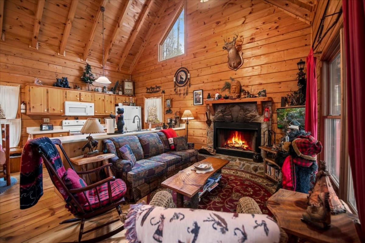 Cozy Cabin Beside Briar Creek, Fire Pit, Wifi Villa Ellijay Dış mekan fotoğraf