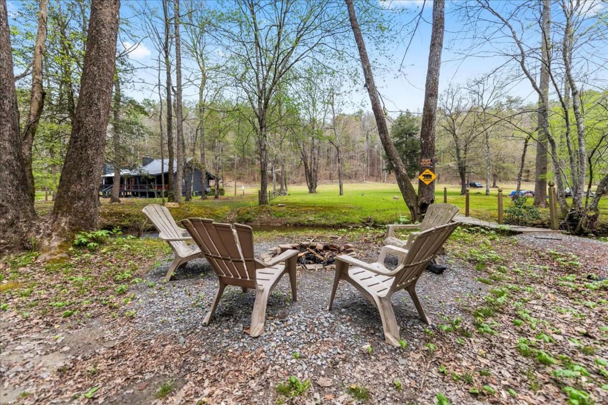 Cozy Cabin Beside Briar Creek, Fire Pit, Wifi Villa Ellijay Dış mekan fotoğraf