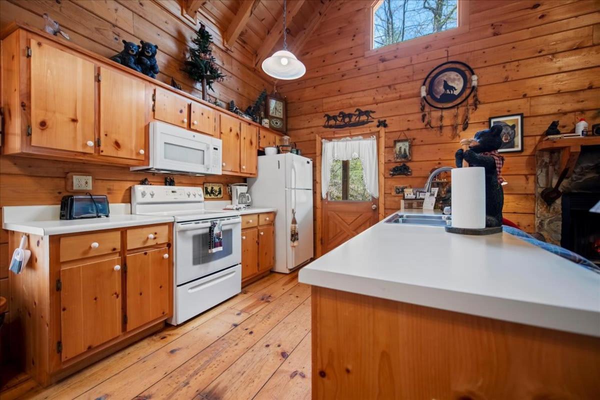 Cozy Cabin Beside Briar Creek, Fire Pit, Wifi Villa Ellijay Dış mekan fotoğraf
