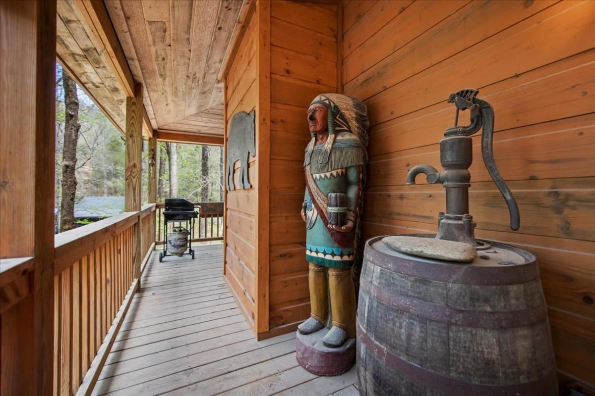 Cozy Cabin Beside Briar Creek, Fire Pit, Wifi Villa Ellijay Dış mekan fotoğraf