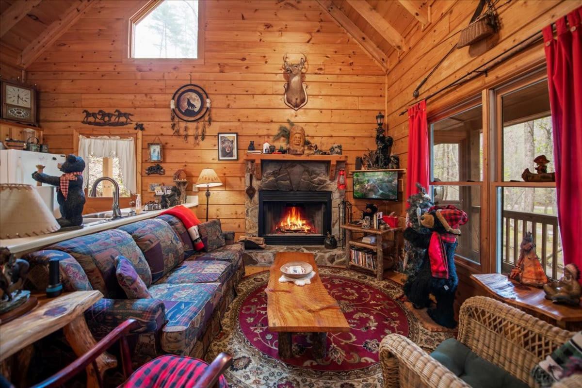 Cozy Cabin Beside Briar Creek, Fire Pit, Wifi Villa Ellijay Dış mekan fotoğraf